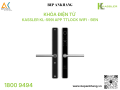 Khóa điện tử Kassler KL-599I App TTlock - Đen